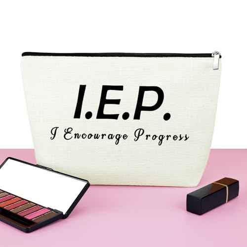 Mxrymvu Special Education Teacher Gifts Makeup Bag - Unique Teacher Appreciation Gift Ideas for Special Education Teachers