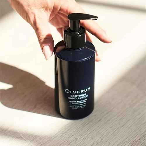 OLVERUM - Natural Soothing Hand Lotion | Clean, Vegan Skin Care (8.5 fl oz | 250 ml)
