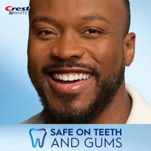 Crest 3D Whitestrips Age Renew ? Teeth Whitening Kit, 21 Treatments, Each with 1 Upper/1Lower, 42 Strips ? Crest 3DWhite Teeth Whitening Strips