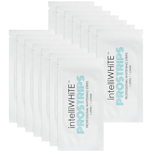 Prostrips - 12 Shades Whiter Teeth - 56 Enamel Safe REMINERALIZING Gentle Strips ? 97% Had No Sensitivity - Bonus Size
