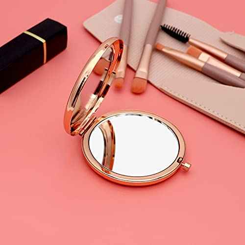 Best Sister Gifts Funny Compact Makeup Mirror Friendship Gifts for Girls Best Friend Birthday for Women Soul Sister Travel Makeup Mirror Wedding Gifts Graduation Gifts Compact Mirror