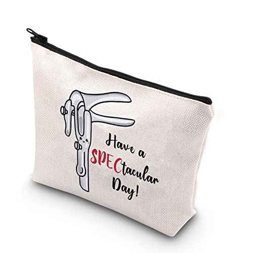 TSOTMO Delivery Nurse Gift OBGYN Cosmetic Bag Nurse Doctor Zipper Pouch Bag Midwife Gift Doula Thank You Gift Women Gifts For Doctor (SPECtacular)