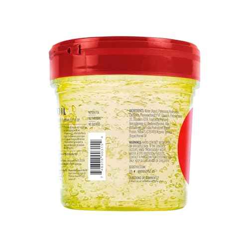 Eco Style Moroccan Argan Oil Styling Gel - Promotes Healthy Hair - Nourishes And Repairs - Delivers Long Lasting Shine - Provides Maximum Hold and Helps Tame Frizz - Ideal For All Hair - 8 oz