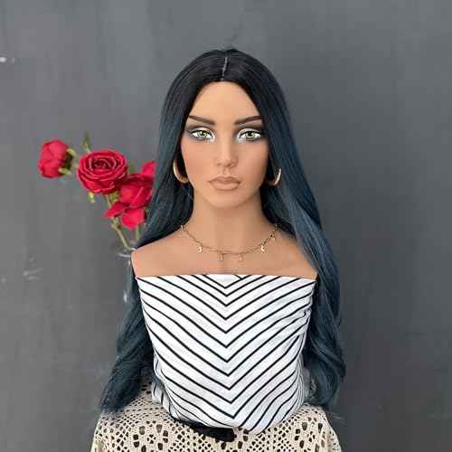 Body Wave Clip in Hair Extensions for Black Women Chocolate Brown 8Pcs Clip in Hair Extensions Real Human Hair with 18 Clips Double Weft 120g(14 Inch, #4 Chocolate Brown Body)