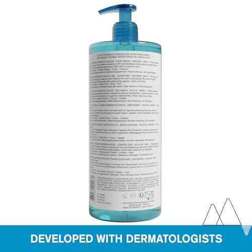 URIAGE Extra-Rich Dermatological Gel | Foaming Body Wash for Sensitive Skin, Preserves the Hydrolipidic Film of the Skin, Face & Body, Paraben & Soap-Free