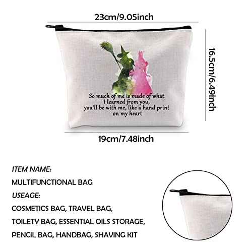 WCGXKO The Musical Theater Fans Gift Musical Makeup Bag Zipper Bag For Women (So much bag)