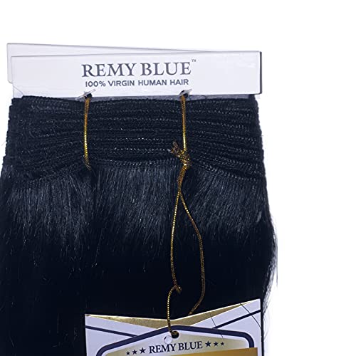 New Remy Yaky-Remy Blue 100% VIRGIN Human Hair Weave- Shed Free&Tangle Free (#1B, 14¡° packs of 2)