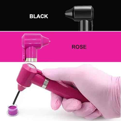 Tattoo Ink Mixer Machine with 100Pcs Sticks - Pigment Stirrer for Fast Color Mixing Make-up Eyebrow Microblading Equipemnt Tattoo Kit Supplies, Pink