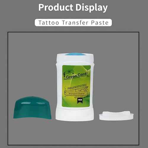 Tattoo Transfer Cream, Gel Skin Solution Professional Transfer Soap Tattoo Supplies Accessories Body Painting Template Primer Suitable for Beginners (1pcs)