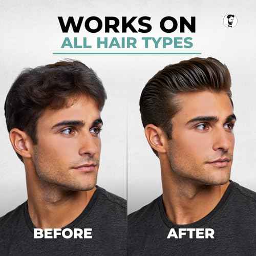Gentlemen Republic 16oz Refined Hair Gel for Men - Premium Men's Hair Styling Product, 24 Hour High Hold & Shine. No Beeswax, Alcohol, or Parabens, Humidity Resistant