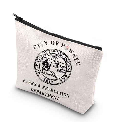 WCGXKO TV Show Inspired Gift Zipper Pouch Makeup Bag for Fans (City Of)