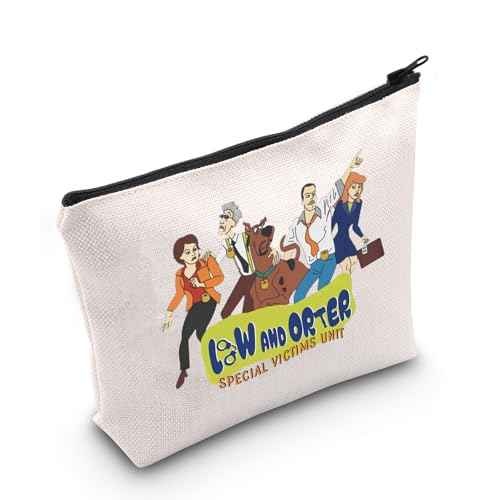 WCGXKO Law Detective Gift TV Series Fans Gift Makeup Bag Detective Team Merch