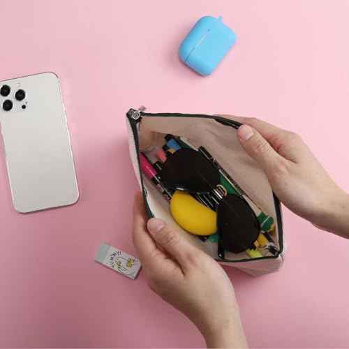 ZHAMEN Sunshine Gifts Thank You Gifts for Women Friend Boss Manager Inspirational Makeup Bag Toiletry Bag Cosmetic Bag Christian Boss Day Birthday Retirement Gifts Coworker Gifts Appreciation Gifts