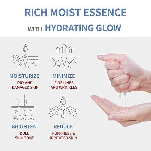 Hydrating Sheet Mask Starter Kit Variety Pack for Skin Care, Dry, Ance, Sensitive Skin, Korean Vegan Facial Sheet Mask for Men & Women, Collagen, Cica, Ceramide, Hyaluron, Retinol 5EA