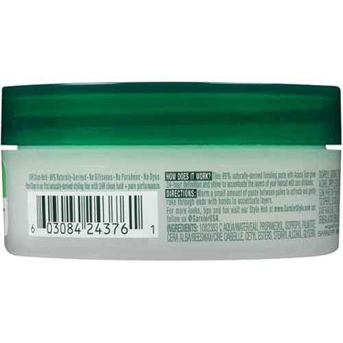 Garnier Fructis Style Pure Clean Finishing Paste 2 oz (Pack of 6)