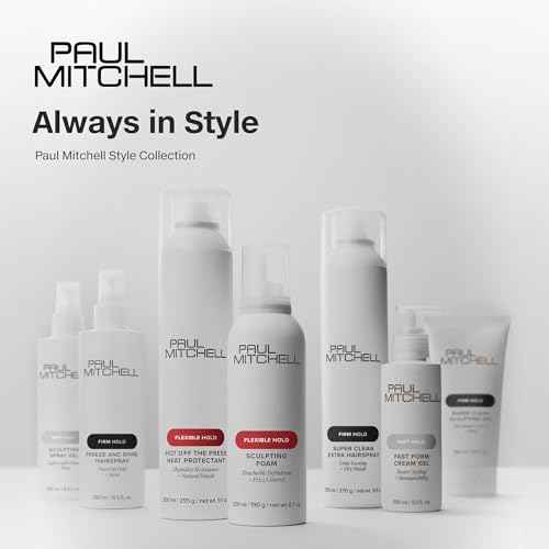 Paul Mitchell Super Clean Extra Hairspray, Long-Lasting, Firm Hold + Dry Finish, For All Hair Types, 9.5 oz