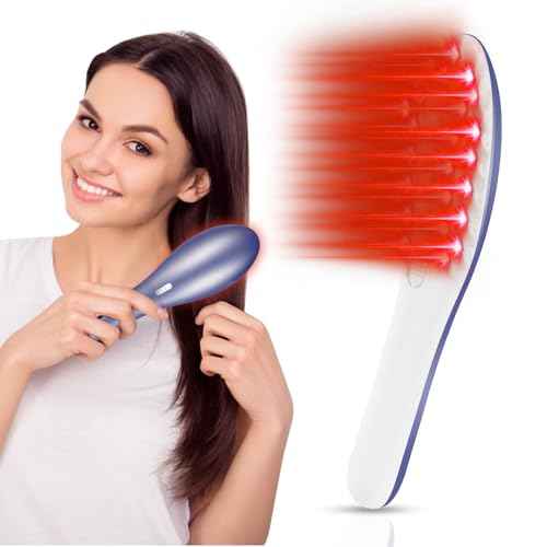 Laser Therapy Hair Growth Comb,Laser Hair Growth Device Electric Scalp Massager, Promote in Women and Men