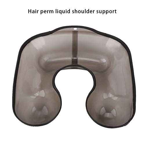 Hair Neck Tray, Prevent Liquid Dripping Hair Perm Neck Tray for Salon(Black)