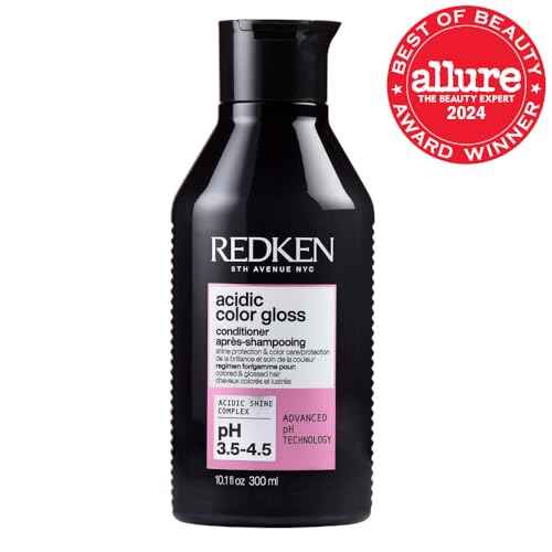 Redken Acidic Color Gloss Conditioner - Color Protection & Vibrancy, Salon-Grade Hair Shine, For Color-Treated Hair