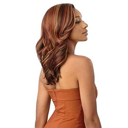 Outre Meltd Hairline Lace Front Wig HD Transparent Redesigned ComfortFit Ear Contour AMANDA (DRFF2/GIBRN)