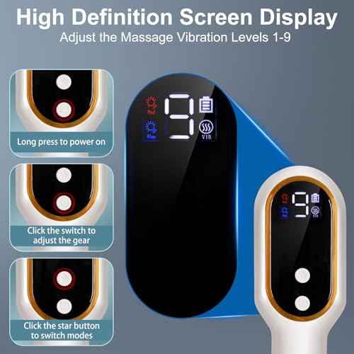 Laser Therapy Hair Growth Comb, Electric Scalp Massager, Handheld Comb-Shaped Hair Regrowth Device for Hair Growth & Hair Care for Thicker, Healthier Hair