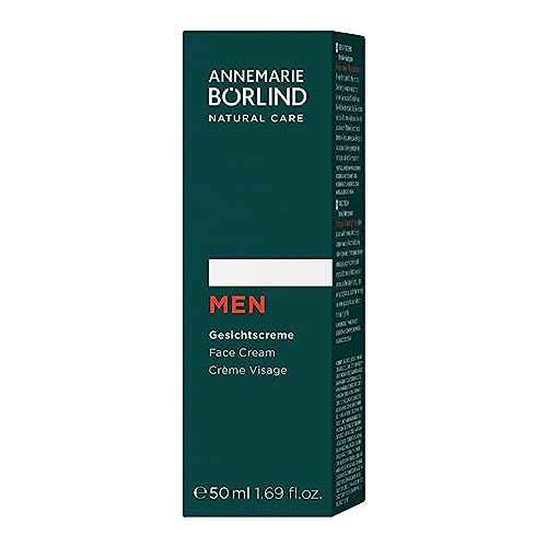 ANNEMARIE B?RLIND - MEN SYSTEM ENERGY BOOST Face Cream - energizing, nourishing & firming facial care, with organic juniper extract & Aloe Vera, vegan, 1.69 Fl. Oz.