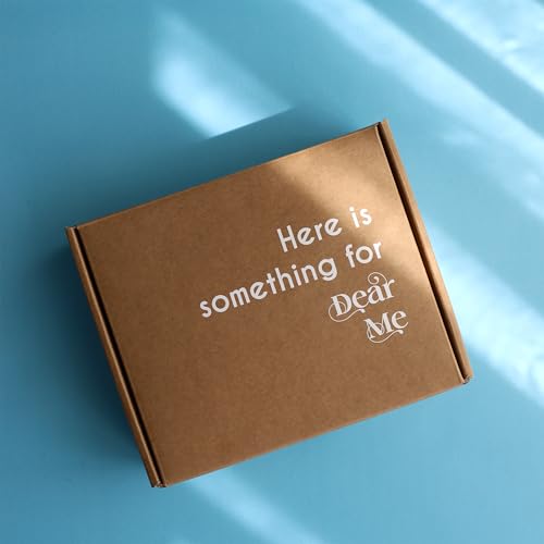 Dear Me Happiness Gift Set ? Affirmation Cards, Natural Soy Candle & Bath Salt ? Mindfulness Gift ? Self-Care Set for Women ? Positivity & Optimism Kit for Emotional Wellness