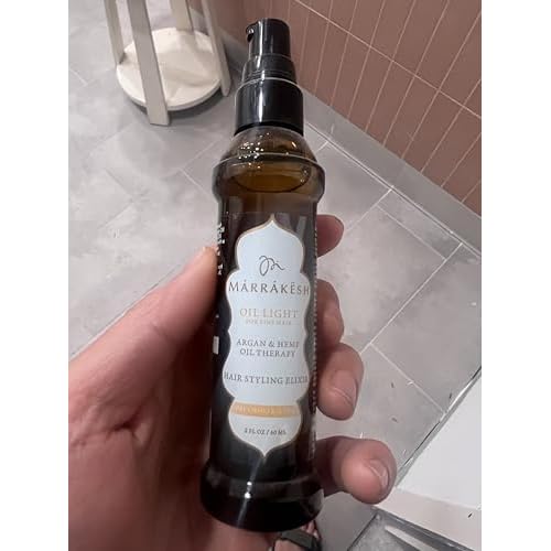short SIeekshop Comb + Marrakesh Oil HAIR STYLING ELIXIR - Original Scent - XXL PRO (Argan & Hemp Oil Therapy), Argan Moroccan Morocco (Original Scent (8 oz XXL Professional))