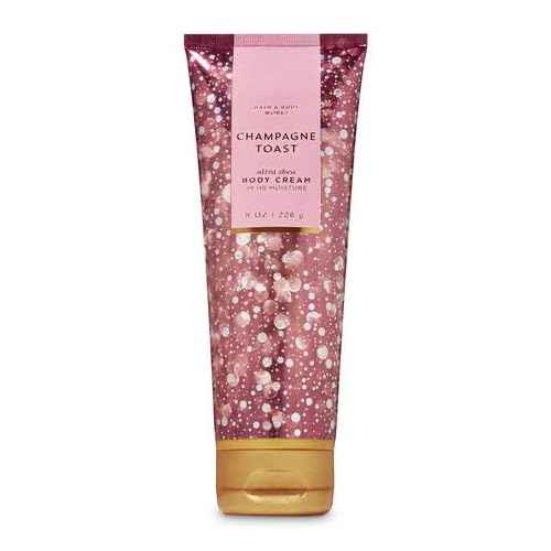 Bath and Body Works - Champagne Toast - 3 pc. Gift Set - Moisturizing Body Wash, Fine Fragrance Mist and Ultra Shea Body Cream - (2019 Edition)