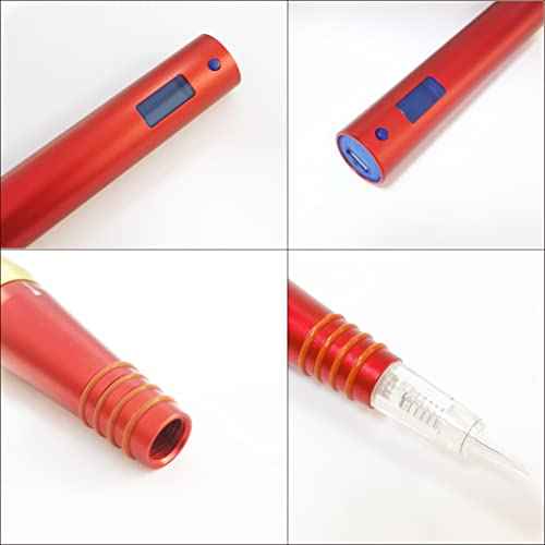 Permanent Makeup Pen Tattoo Rotary Machine 10PCS Needles For Eyebrow,Eyeliner, Lip, AP643