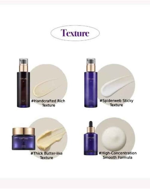 CHARMZONE TopClass Lifting 7th Skincare Set – Korean Anti-Aging 4-Piece Set with Toner, Emulsion (4.05 fl oz) & Ampoule, Cream (1.69 fl oz) – Firming, Lifting, Hydrating with Triple Collagen K-Beauty
