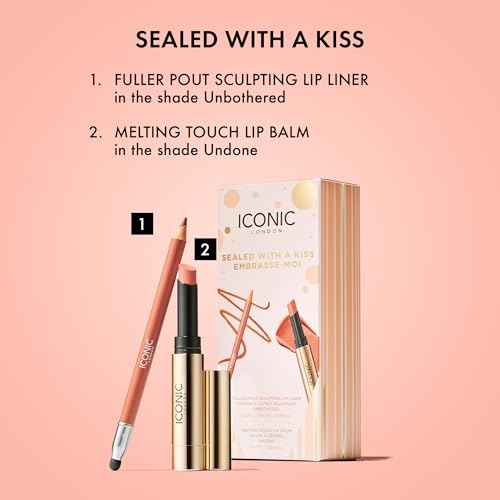 ICONIC LONDON Makeup Set for Natural Glow and Radiant Highlight, Perfect for Stocking Stuffers, Travel-Friendly, Cruelty-Free, Vegan Makeup