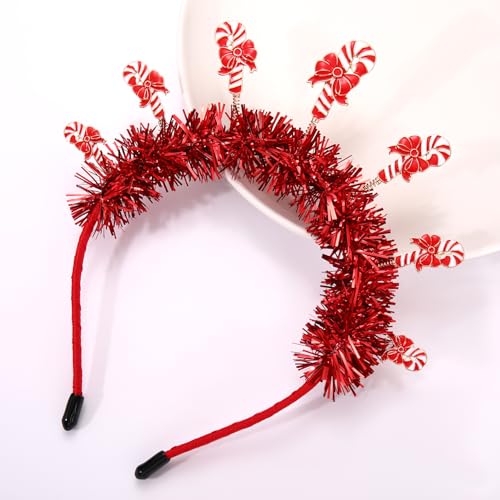mokkia Candy Headband for Women Sweet Lollipop Christmas Headbands Halloween Candy Costume Accessories Candyland Costume Gift