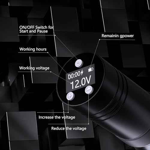 V73 Wireless Tattoo Pen Cartridge Machine, Rotary Tattoo Gun with 1,800mAh Battery, Powerful Coreless Motor, and 3.5mm Stroke for Beginner and Professional Tattoo Artists