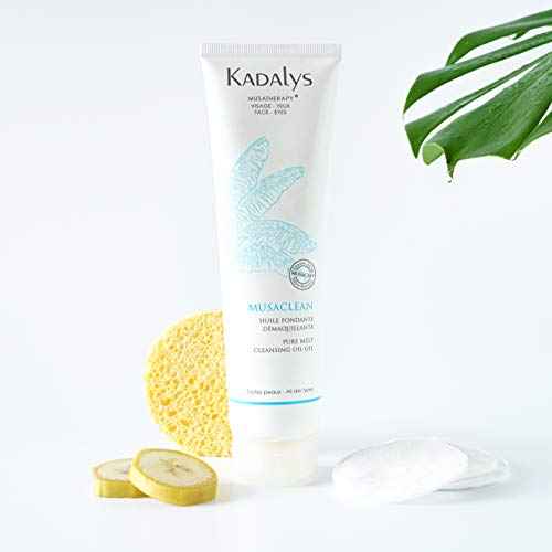 Kadalys Musaclean Pure Melt Cleansing Oil Gel - Organic - Yellow Banana, 5.07 Fl Ounce