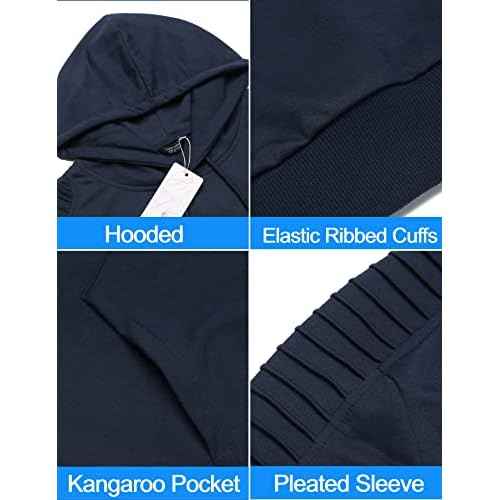 COOFANDY Men's Tracksuit 2 Piece Hoodie Sweatsuit Sets Casual Jogging Athletic Suits