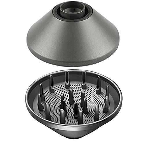 Hair Diffuser Attachment Nozzles for Dyson Supersonic Hair Dryer HD01 HD02 HD03 HD04 HD08 HD15 Tools Accessaries Parts, Black