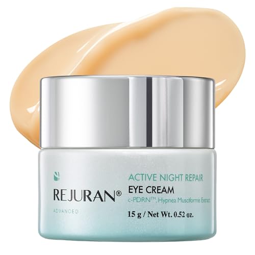 REJURAN¢ç Advanced Active Night Repair Eye Cream, c-PDRN¢ç - Anti-Aging, Firming, Moisturizing Eye Cream, Clinically Developed (0.52 oz)