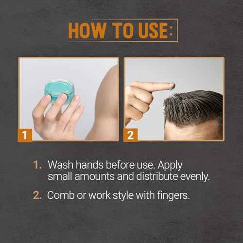Woody's Hair Clay for Men ? Matte Finish, Styling Pomade for Men Stronghold, Firm and Flexible Control, 3.4 oz. 2-Pack
