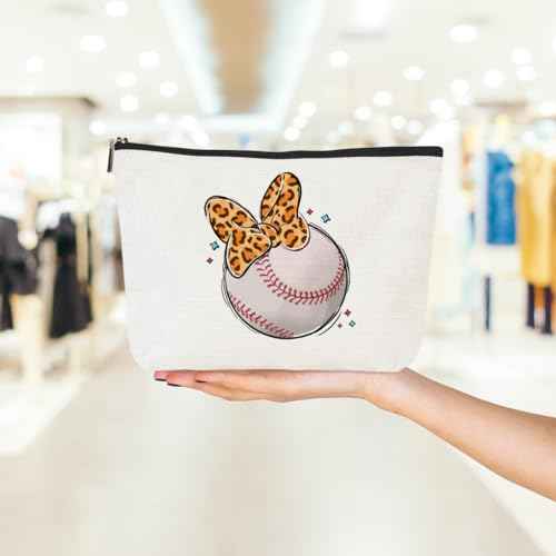 Baseball Mom Cosmetic Bag Mothers Day Mom Gifts from Daughters Baseball Moms Accessories Baseball Lovers Retirement Gifts for Women Sports Moms Mimi Travel Makeup Bag Toiletry Bag Birthday Christmas