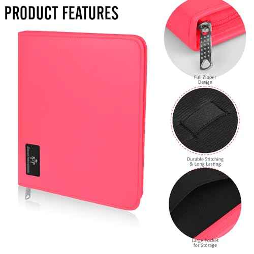 Case Holds 10 Grooming or Beauty Shears (PINK)