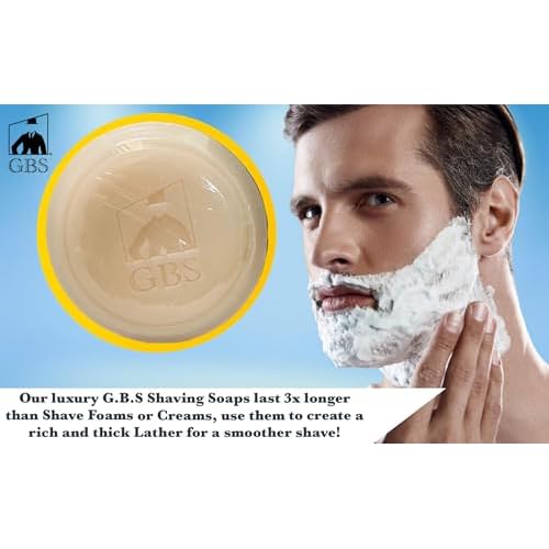 G.B.S Men¡¯s Complete Shaving Set, Brush Razor Holder, Beard Oil Beard Balm, Shaving Soap, Aftershave Pure Badger Shave Brush and Manual Razor with Horn Handle