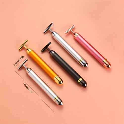 Beauty Bar Gold Face Massager for Skin Care T-Shape Facial Massager Tools Face Lifting