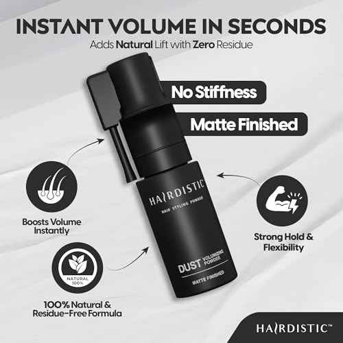 Hair Volume & Texture Powder ? Volumizing and Texturizing Styling Powder for Men & Women of All hair types | Hair Root Lifting with Spray Applicator, 4.5g