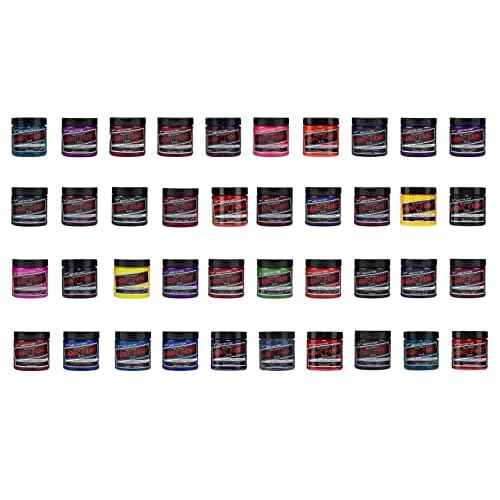 MANIC PANIC Classic Rock N Roll Red Semi Permanent Hair Color - Warm Medium Red Hair Dye for Women & Men That Lasts 4-6 Weeks - Vegan, Ammonia & Cruelty-Free - Create & Mix Custom Shades (4oz / 3pk)