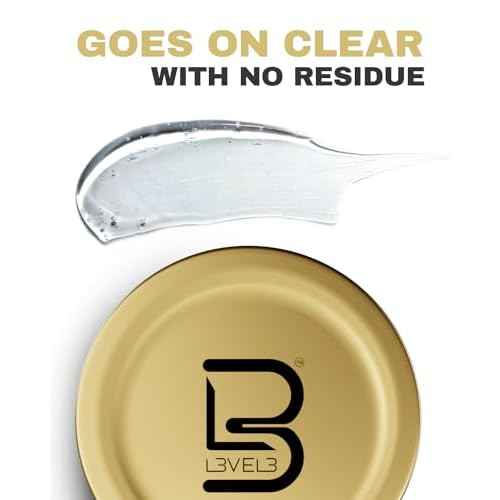 L3 Level 3 Pomade - Improves Hair Strength and Volume Long-Lasting Hold Infused with Keratin