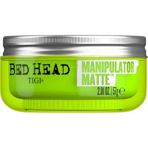 TIGI Bed Head Manipulator Matte Hair Wax Paste with Strong Hold 2.01 oz