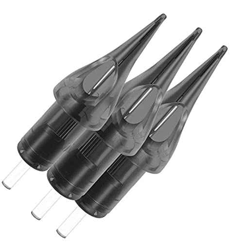 DIRK Tattoo Cartridges ? 20Pcs #Round Liner for Fine Detailing, Reliable (1207RL)