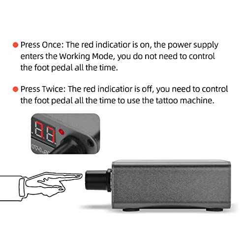 Tattoo Pen Kit ATOMUS Cartridge Tattoo Machine Kit Complete Tattoo Cartridge Needles Power Supply Inks Caps Kit for Tattoo Beginners Professional