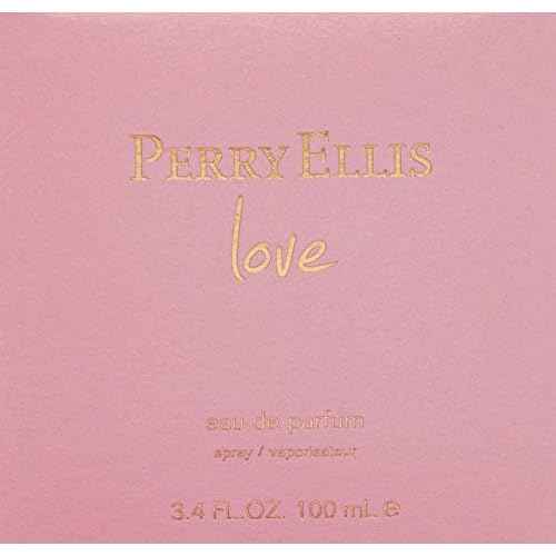 Perry Ellis Love Eau de Parfum Spray for Women, 3.4 Ounce